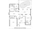 Detailed floor plan showcasing spacious layout with a kitchen, lanai, pool, and primary suite at 158 Norman St, Port Charlotte, FL 33954