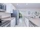Bright open kitchen with stainless appliances at 25324 Aysen Dr, Punta Gorda, FL 33983