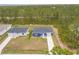 Aerial view of homes surrounded by lush trees at 27444 Corinthian Dr, Punta Gorda, FL 33955