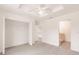 Spacious primary bedroom featuring walk-in closet and ensuite bathroom at 28218 N Twin Lakes Dr, Punta Gorda, FL 33955
