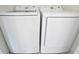 New, white, front-loading Samsung washer and dryer machines at 3920 Wisteria Pl, Punta Gorda, FL 33950