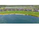 Scenic aerial view showcases the condo's proximity to the golf course and lake at 43030 Greenway Blvd # 426, Punta Gorda, FL 33982
