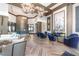 Luxurious lobby area featuring stylish seating, elegant lighting, and modern decor at 43984 Boardwalk Loop # 1726, Punta Gorda, FL 33982