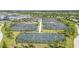 Overhead shot of community tennis courts in a well-maintained community at 43984 Boardwalk Loop # 1726, Punta Gorda, FL 33982