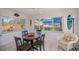 Eat-in dining area with natural light and views of the outdoors at 900 Stewart St, Englewood, FL 34223