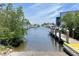 View of a boat ramp and adjacent docks, perfect for boating enthusiasts at 10112 Willmington Blvd, Englewood, FL 34224