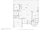 Detailed floor plan showing layout of the home including bedrooms, bathrooms, kitchen, living spaces, and outdoor lanai/pool area at 18602 Ashcroft Cir, Port Charlotte, FL 33948