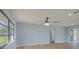 Bright living room featuring new light wood flooring, neutral paint, and recessed lighting at 27050 Pelotas Dr, Punta Gorda, FL 33983