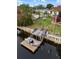 Private dock with a kayak, offering immediate access to the water and enhancing waterfront living at 3301 Santa Barbara Dr, Punta Gorda, FL 33983