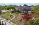 Lush landscaping surrounding a screened pool area, highlighting outdoor living and privacy at 3301 Santa Barbara Dr, Punta Gorda, FL 33983