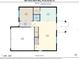 Floor plan of the main floor with kitchen, living, dining room and garage at 3941 River Bank Way, Punta Gorda, FL 33980