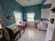 Charming breakfast nook with tiled flooring and stylish decor at 5800 Sabal Trace Dr # 1201, North Port, FL 34287