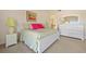 Bright bedroom with a comfortable bed and lots of storage space at 876 Golden Beach Blvd # 876, Venice, FL 34285
