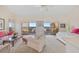 Open bedroom with a full view of the beach front at 876 Golden Beach Blvd # 876, Venice, FL 34285