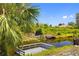Waterfront view from a deck overlooking the canal at 10517 Greenway Ave, Englewood, FL 34224