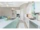 Modern kitchen featuring sleek countertops, updated appliances, and an open design with ample natural light at 13284 Amaryllis Cir, Port Charlotte, FL 33981