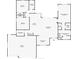 House floor plan layout displaying the square footage and dimensions of each room at 19246 Moore Haven Ct, Port Charlotte, FL 33948