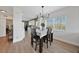 Bright dining area with a window and views to the outdoors at 2160 Heron Lake Dr # 201, Punta Gorda, FL 33983