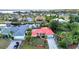 A waterfront neighborhood with a canal system provides direct access to a large body of water at 3058 Curry Ter, Port Charlotte, FL 33981