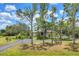 Sprawling home set back from the road, with a long driveway and mature trees at 6242 Tropicaire Blvd, North Port, FL 34291
