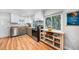 Bright kitchen with stainless steel appliances, granite countertops and modern cabinets at 809 Kings Ct, Punta Gorda, FL 33950
