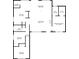 Floor plan layout showing the dimensions of each room at 21812 Edgewater Dr, Port Charlotte, FL 33952