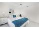 Comfortable bedroom featuring a ceiling fan, white furniture, and tile flooring at 279 Mariner Ln, Rotonda West, FL 33947