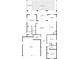 Detailed floor plan showcasing the layout of the house, including the primary bedroom and kitchen at 7149 Sea Mist Dr, Port Charlotte, FL 33981