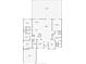 Detailed floorplan showcasing the layout of the house, including bedrooms, bathrooms, and living spaces at 1321 Calgary Rd, North Port, FL 34288