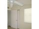 Bedroom showcasing a closet, a window, and a ceiling fan at 139 Dow Rd, Port Charlotte, FL 33952