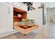 Convenient rollout shelving offers extra storage space in kitchen cabinets for dishes and kitchen essentials at 14271 Heritage Landing Blvd # 1516, Punta Gorda, FL 33955