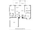 Detailed floor plan showcasing the layout of the house at 1981 Arena Lane, North Port at 1981 Arena Ln, North Port, FL 34286