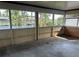 Waterfront screened lanai, an ideal space for enjoying serene views and outdoor relaxation at 27193 And 27197 Voyageur Dr, Punta Gorda, FL 33983