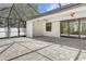 Spacious screened lanai featuring an outdoor living space with a beautiful view at 2955 Carmela Ave, North Port, FL 34286
