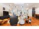 Cozy living room area with hardwood floors, comfortable seating, and stylish decor at 329 W Grace St, Punta Gorda, FL 33950
