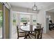 Cozy breakfast nook with a backyard view at 7448 S Blue Sage, Punta Gorda, FL 33955
