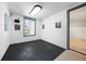 Functional exercise room with padded floor, framed posters, and ample space for workouts at 10161 Eagle Preserve Dr, Englewood, FL 34224