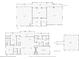Floor plans showing layouts for the home's first and second floors, and the detached pool house at 10161 Eagle Preserve Dr, Englewood, FL 34224