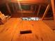 Large unfinished attic space allows for easy access to wiring and other utilities at 1505 Kenmore St, Port Charlotte, FL 33952