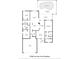 Detailed floor plan of the single-story home, showcasing the layout of rooms and lanai at 17396 Cox Ave, Port Charlotte, FL 33948