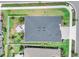 Birds eye view of a home's backyard, patio, and green spaces at 17629 Palmetto Pass Ln, Punta Gorda, FL 33982