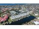 Waterfront community showcasing boat docks, lake, and lush landscaping at 2521 W Marion Ave # 912, Punta Gorda, FL 33950