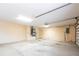 A spacious garage offers ample space for vehicle storage and organization at 25538 Rampart Blvd, Punta Gorda, FL 33983