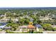 A peaceful neighborhood seen from above featuring many mature trees, tranquil canals and quiet residential homes at 2626 Auburn Blvd, Port Charlotte, FL 33948