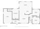 A clear floor plan of the home showcasing the layout of each room and overall flow at 2626 Auburn Blvd, Port Charlotte, FL 33948