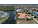 Beautiful waterfront condo community with boat docks, lush landscaping, and gorgeous water views at 3314 Wood Thrush Dr # 124, Punta Gorda, FL 33950