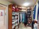 Walk-in closet featuring custom storage, built-ins, and shelving for optimal organization at 3518 Terin Ct, Punta Gorda, FL 33950
