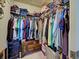 Large walk-in closet with ample storage for clothing and accessories at 4092 Troost St, North Port, FL 34288
