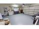 Spacious garage with room for storage, work area and a vehicle at 7148 N Blue Sage, Punta Gorda, FL 33955