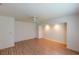 Spacious bedroom with hardwood floors, ceiling fan and recessed lighting at 1351 Washington Dr, Englewood, FL 34224
